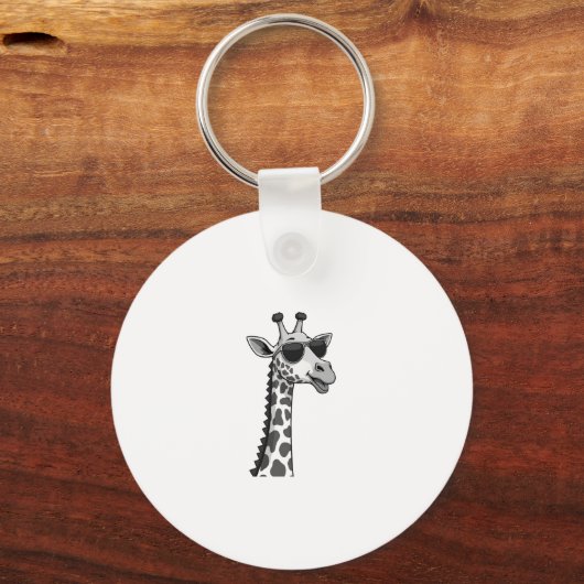 Cool Giraffe Art For Men Women Kids Animal Lover A Sleutelhanger (Voorkant)