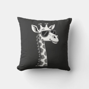 Cool Giraffe Kunst voor Mannen Vrouwen Kinderen Di Kussen