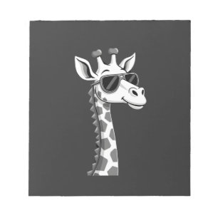 Cool Giraffe Kunst voor Mannen Vrouwen Kinderen Di Notitieblok