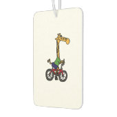 Cool Giraffe Rijden Fiets Luchtverfrisser (Links)