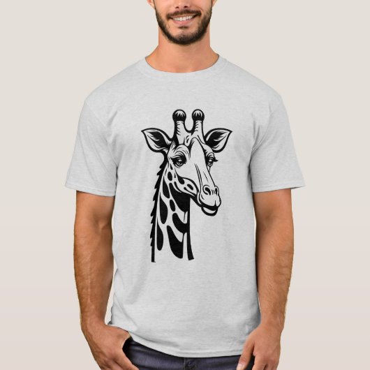 Cool Giraffe T-Shirt (Voorkant)