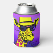 Cool Giraffe zonnebril Peace & Love Blikjeskoeler (Blikje Achterkant)