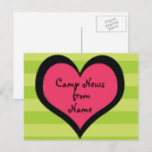Cool Girl Camp Briefkaart (Voorkant / Achterkant)