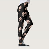Cool Girl Face Silhouette Leggings (Rechts)