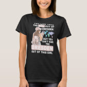 Cool Girl from Dresden City Proud Dresden Girl T-shirt (Voorkant)