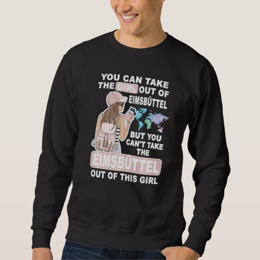 Cool Girl from Eimsbüttel City Proud Eimsbüttel Gi Trui (Voorkant)