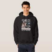 Cool Girl from Mongolia  Proud Mongolia Girl Hoodie (Voorkant volledig)