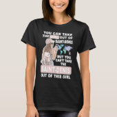Cool Girl from Saint Denis City  Proud Saint Denis T-shirt (Voorkant)