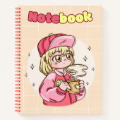 Cool Girl 💛✨🥨 Notitieboek (Voorkant)