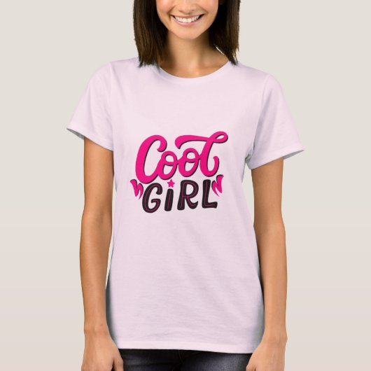 Cool Girl T-shirt (Voorkant)