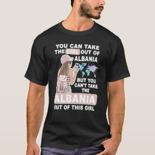 Cool Girl uit Albanië Groot-Albanië Girl T-shirt