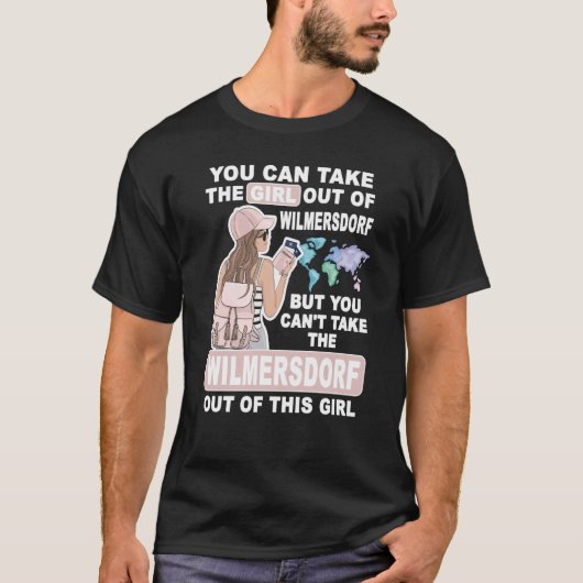 Cool Girl uit Berlin Wilmersdorf Proud Wilmersdor T-shirt (Voorkant)