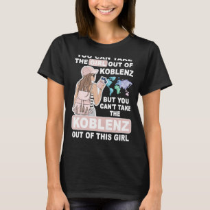 Cool Girl uit Koblenz City Proud Koblenz Girl T-shirt