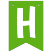 Cool Girl's Golfing thema Verjaardagsbanner Vlaggetjes (Tweede vlag)