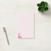 Cool Girly Dress - Persoonlijk Post-it® Notes (Kantoor)