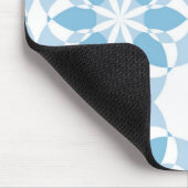 Cool, girly, modern, trendy unique flower abstract muismat (Hoek)