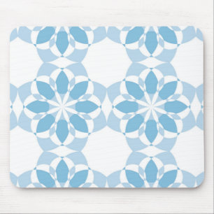 Cool, girly, modern, trendy unique flower abstract muismat
