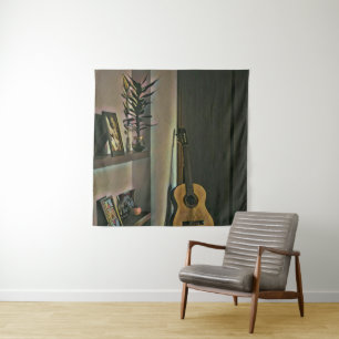 Cool gitaar cadeau wandkleed