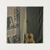 Cool gitaar cadeau wandkleed (Voorkant)
