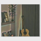 Cool gitarist gift cadeaupapier (Vlak)