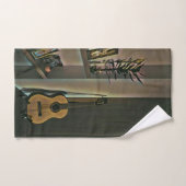 Cool gitarist gift handdoek (Handdoek)