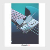 Cool gitarist gift sticker (Vel)