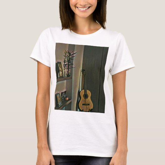 Cool gitarist gift t-shirt (Voorkant)