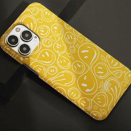 Cool glimlachend gezicht smeltend glimlachpatroon  Case-Mate iPhone 14 pro max hoesje