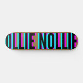 Cool Glitch Brown Ollie Nollie Skateboard Deck (Horizontaal)
