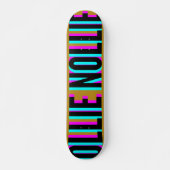 Cool Glitch Coffee Milk Ollie Nollie Skateboard (Voorkant)