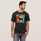 Cool Goat For Kids Boys Goat Farmer Farming T-shirt (Voorkant volledig)