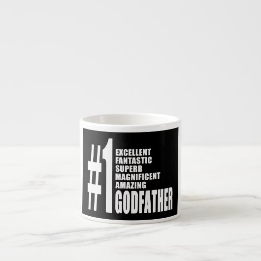 Cool Godfathers : Nummer één Godfather Espresso Kop (Voorkant)