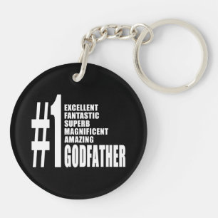 Cool Godfathers : Nummer één Godfather Sleutelhanger