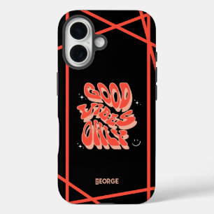 Cool Goede vibes alleen iPhone 16 Hoesje