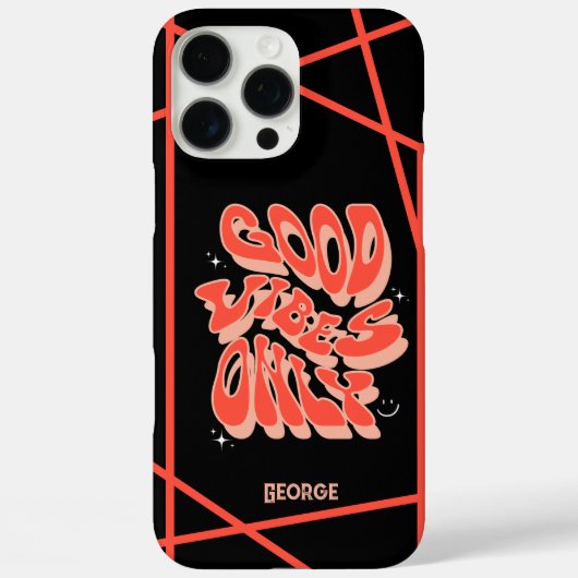 Cool Goede vibes alleen  Case-Mate iPhone Case (Achterkant)