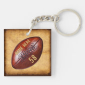 Cool goedkoop, Personaliseer Aangepaste Voetbal Sl Sleutelhanger (Achterkant)