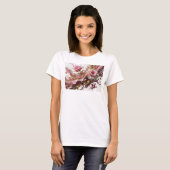 Cool Gold ABSTRACT ART Statement T-shirt (Voorkant volledig)