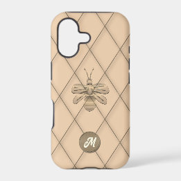 Cool Gold Bijen Monogram