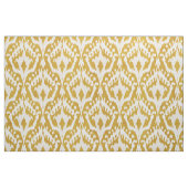 Cool gold ikat tribal patroon stof (Fat Quarter)