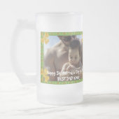 Cool Gold Irish Shamrock Best Dad Ever St Patrick Matglas Bierpul (Links)