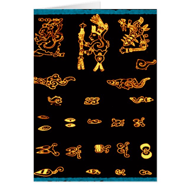 Cool Gold Mayan Design (Voorkant)