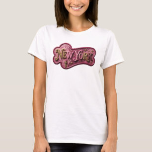 Cool Gold NEW YORK Shirt Ontwerp