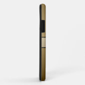 Cool Gold Shiny Stainless Steel Metal Case-Mate iPhone Case (Achterkant/rechts)