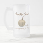 Cool Golden Pumpkin Spice Matglas Bierpul (Links)