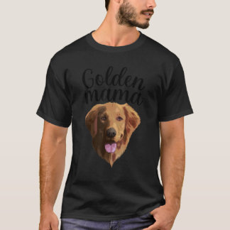 Cool Golden Retriever voor vrouwen mama Pet Puppy T-shirt