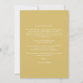 Cool Golden Romantic Wedding 3 Multi Photos (Achterkant)