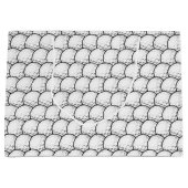 Cool golf bal sport betegeld patroon groot cadeauzakje (Voorkant)