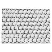 Cool golf bal sport betegeld patroon groot cadeauzakje (Achterkant)