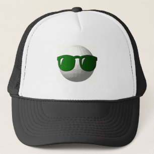 Cool Golf Ball Design Baseball Hat Trucker Pet