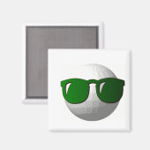 Cool Golf Ball Design Magneet (Voorkant / Achterkant)